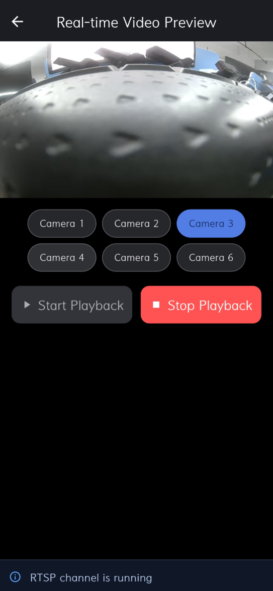 Status - Live View - Camera View