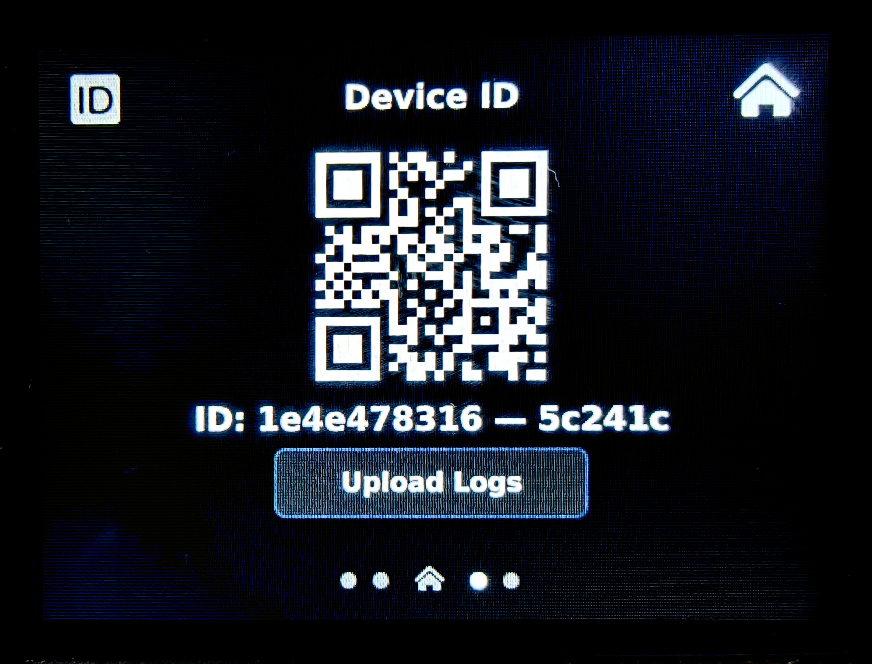 Finger system configuration: check page 1