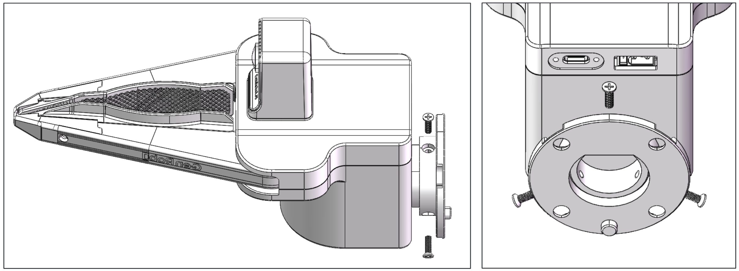 Flange installation diagram