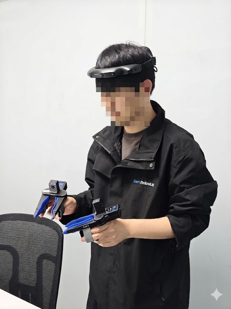 Ego headset with both Finger units
